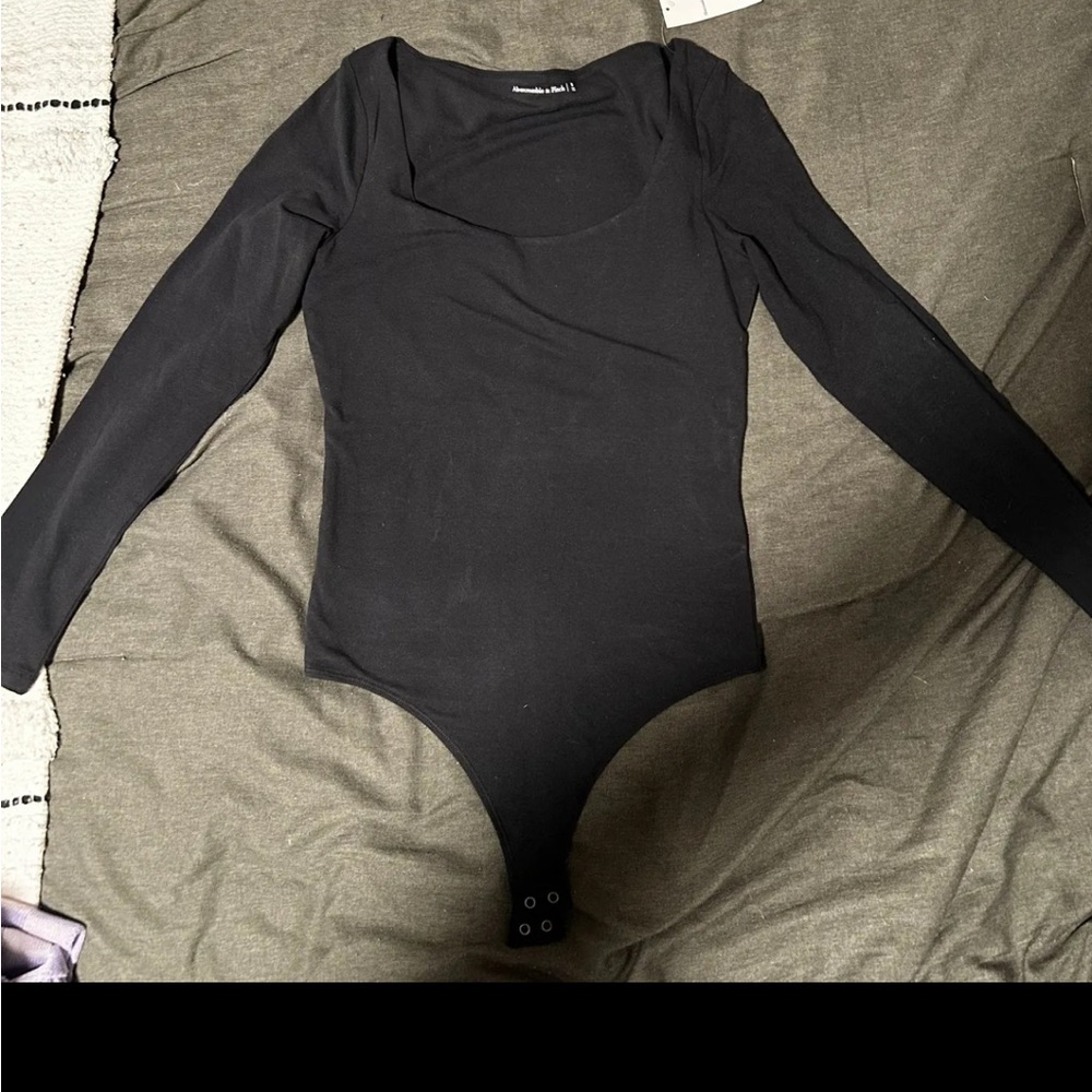 Abercrombie Scoop Neck Bodysuit